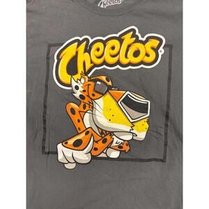 Cheetos T Shirt Chester Cheetah T Gray Size S VGC